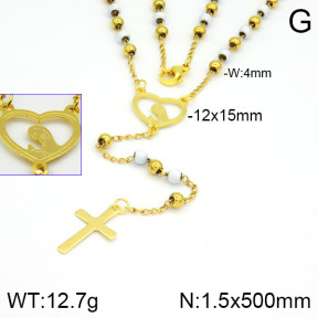 Stainless Steel Necklace  2N3000257bhia-476