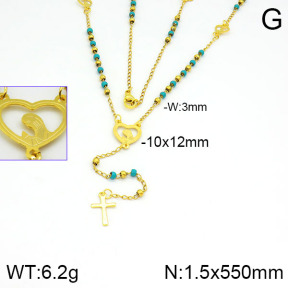 Stainless Steel Necklace  2N3000295vhha-476