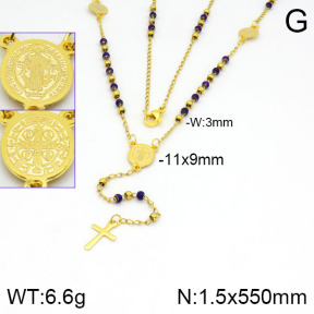 Stainless Steel Necklace  2N3000297vhha-476