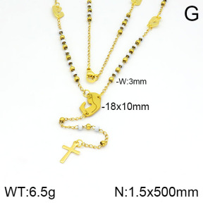 Stainless Steel Necklace  2N3000302vhha-476