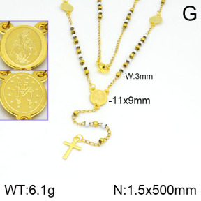 Stainless Steel Necklace  2N3000304vhha-476