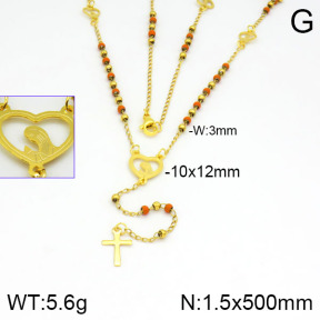 Stainless Steel Necklace  2N3000308vhha-476