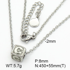 Stainless Steel Necklace  7N2000249baka-368