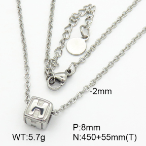 Stainless Steel Necklace  7N2000254baka-368
