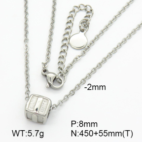 Stainless Steel Necklace  7N2000255baka-368