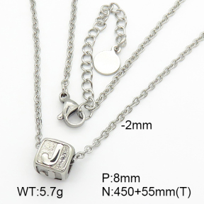 Stainless Steel Necklace  7N2000256baka-368
