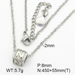 Stainless Steel Necklace  7N2000260baka-368