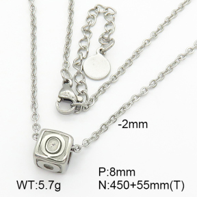 Stainless Steel Necklace  7N2000261baka-368