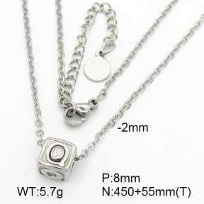 Stainless Steel Necklace  7N2000263baka-368
