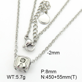 Stainless Steel Necklace  7N2000264baka-368