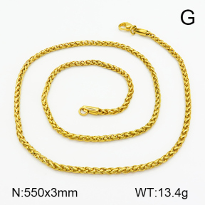 Stainless Steel Necklace  7N2000282baka-368