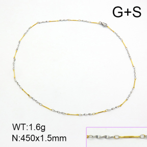 Stainless Steel Necklace  7N2000285aakl-368
