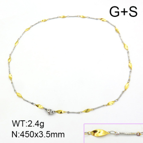 Stainless Steel Necklace  7N2000286aakl-368