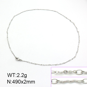 Stainless Steel Necklace  7N2000288aajl-368