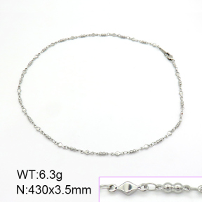 Stainless Steel Necklace  7N2000289aajl-368