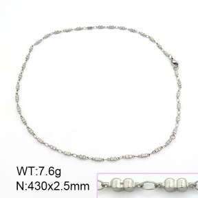 Stainless Steel Necklace  7N2000290aajl-368
