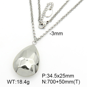 Stainless Steel Necklace  7N2000301vbmb-368