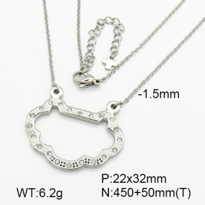 Stainless Steel Necklace  7N4000184ablb-368