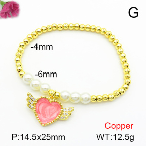 Fashion Copper Bracelet  F7B300170bbml-L024