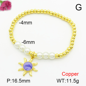 Fashion Copper Bracelet  F7B300171ablb-L024
