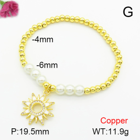 Fashion Copper Bracelet  F7B300182vbmb-L024