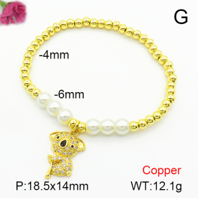 Fashion Copper Bracelet  F7B400630bbml-L024