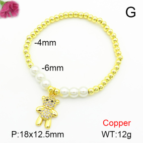 Fashion Copper Bracelet  F7B400635ablb-L024
