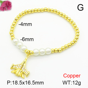 Fashion Copper Bracelet  F7B400638ablb-L024