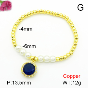 Fashion Copper Bracelet  F7B400646bbml-L024