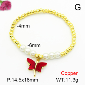 Fashion Copper Bracelet  F7B400654vbll-L024