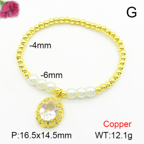 Fashion Copper Bracelet  F7B400658bbml-L024