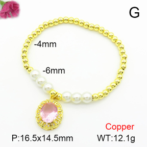 Fashion Copper Bracelet  F7B400661bbml-L024