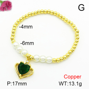 Fashion Copper Bracelet  F7B400665bbml-L024