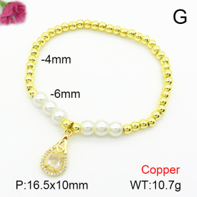 Fashion Copper Bracelet  F7B400672bbml-L024