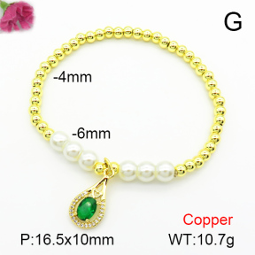 Fashion Copper Bracelet  F7B400673bbml-L024