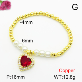 Fashion Copper Bracelet  F7B400674bbml-L024