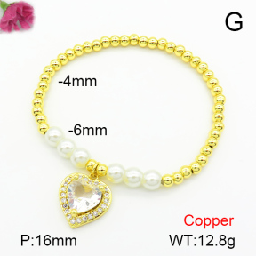 Fashion Copper Bracelet  F7B400678bbml-L024