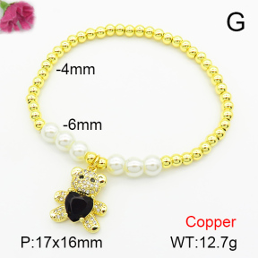 Fashion Copper Bracelet  F7B400680bbml-L024