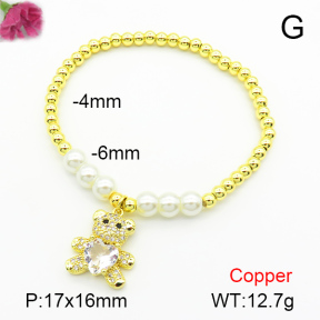 Fashion Copper Bracelet  F7B400681bbml-L024