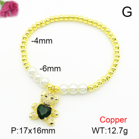 Fashion Copper Bracelet  F7B400682bbml-L024