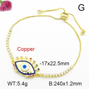 Fashion Copper Bracelet  F7B400698bbml-L024