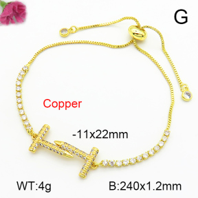 Fashion Copper Bracelet  F7B400702bbml-L024