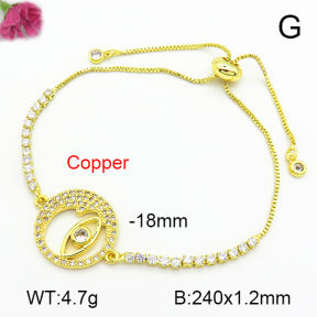 Fashion Copper Bracelet  F7B400705bbml-L024