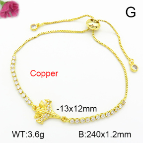 Fashion Copper Bracelet  F7B400706ablb-L024