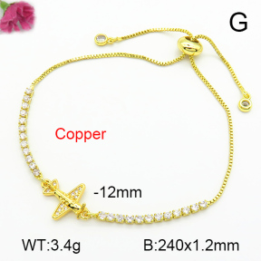 Fashion Copper Bracelet  F7B400707ablb-L024