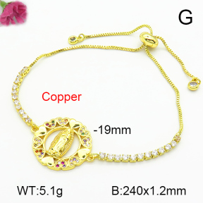 Fashion Copper Bracelet  F7B400708bbml-L024