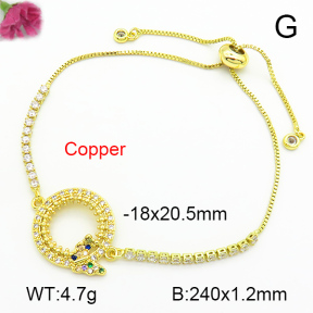 Fashion Copper Bracelet  F7B400710bbml-L024