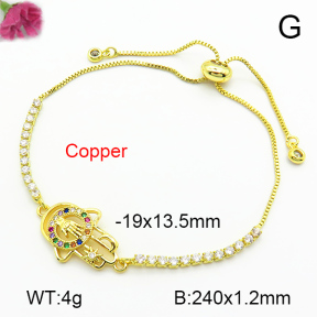 Fashion Copper Bracelet  F7B400712vbmb-L024