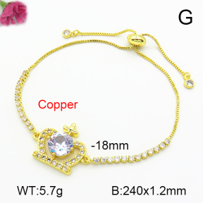 Fashion Copper Bracelet  F7B400728bbml-L024