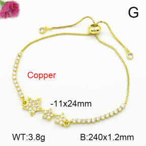 Fashion Copper Bracelet  F7B400729bbml-L024